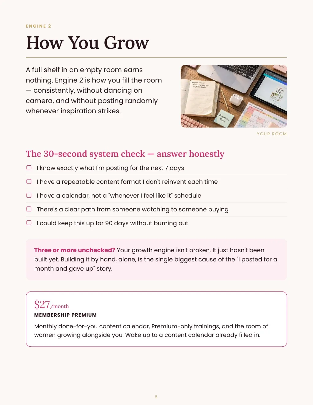 The Blueprint's third preview page