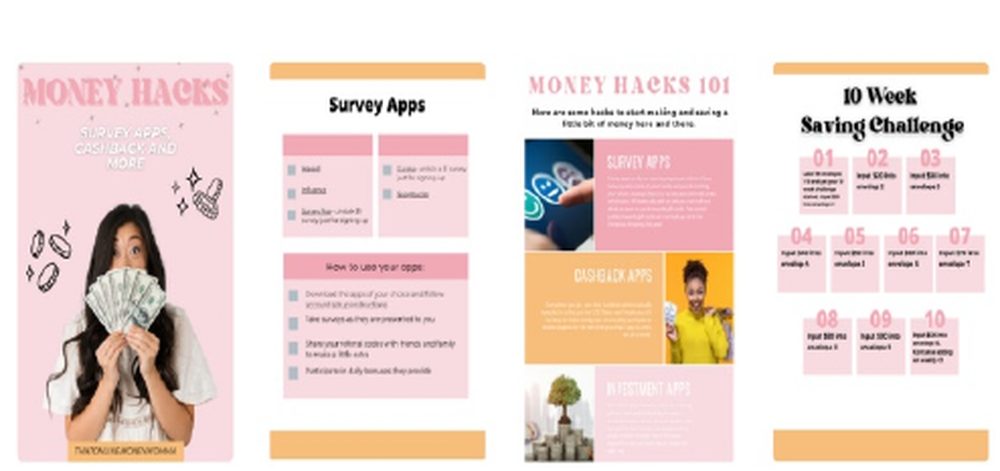 Guides & eBooks preview from Pretty & Paid PLR Vault™
